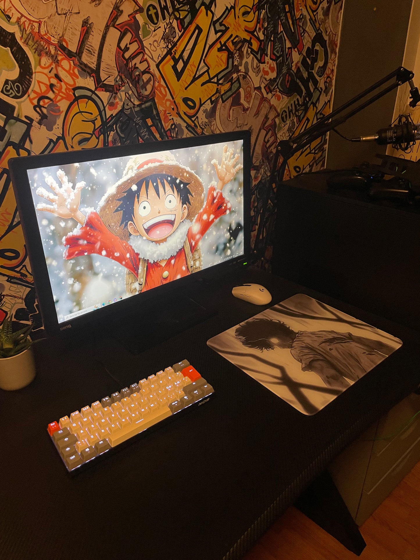 Anime Glass Mousepad