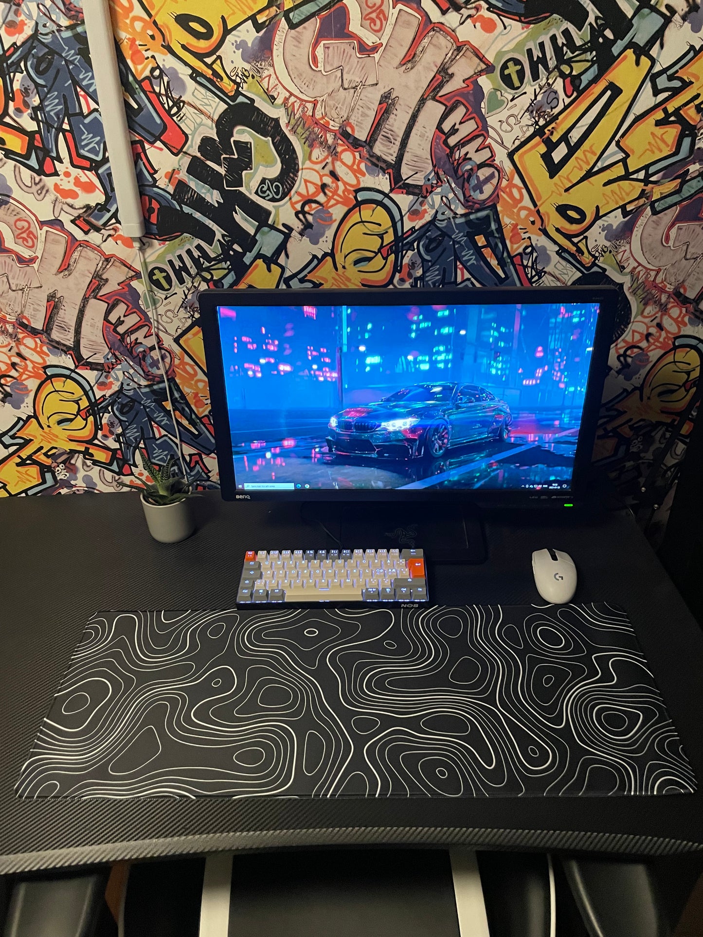 Mousepad Topo Black