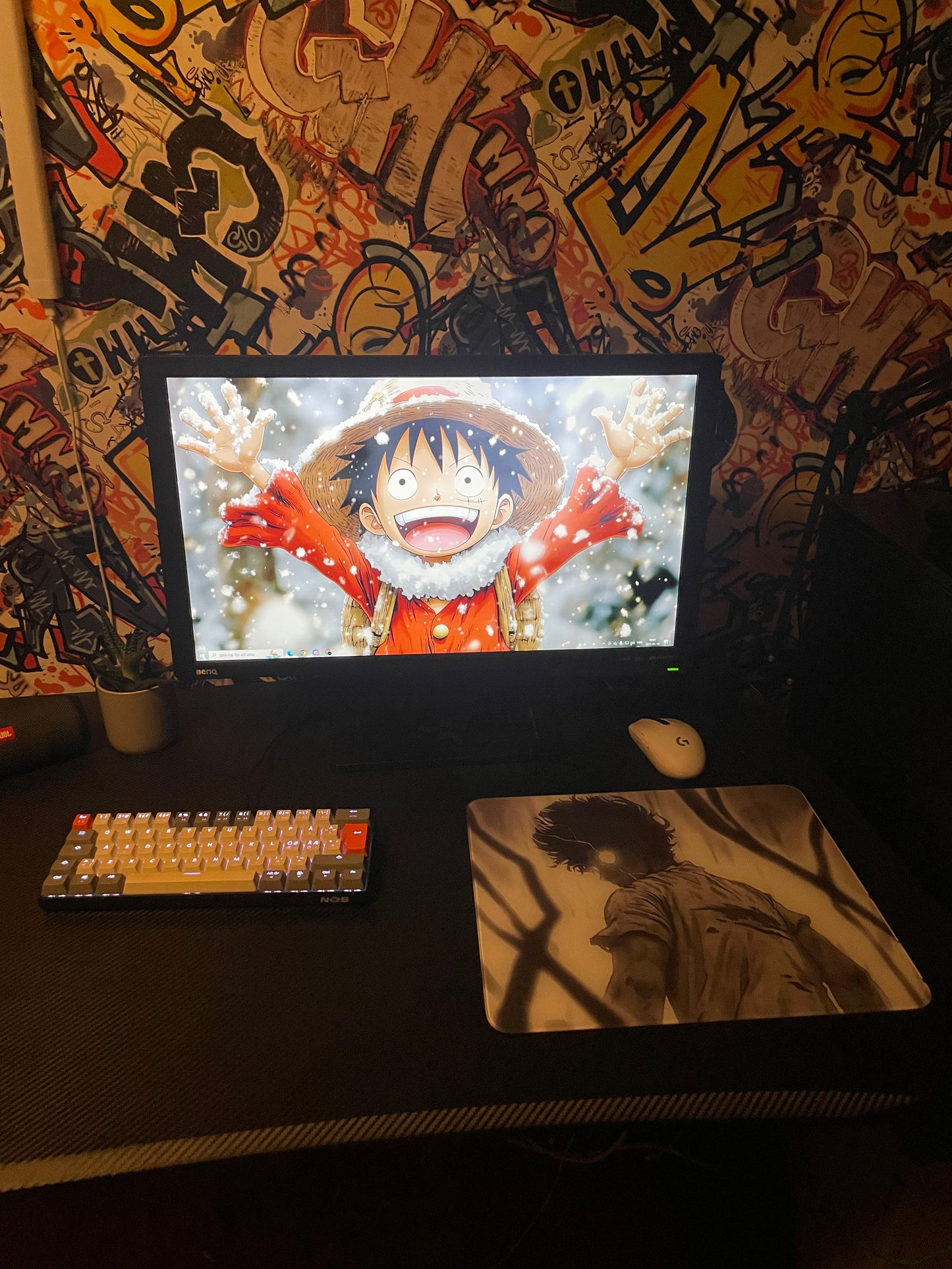 Anime Glass Mousepad
