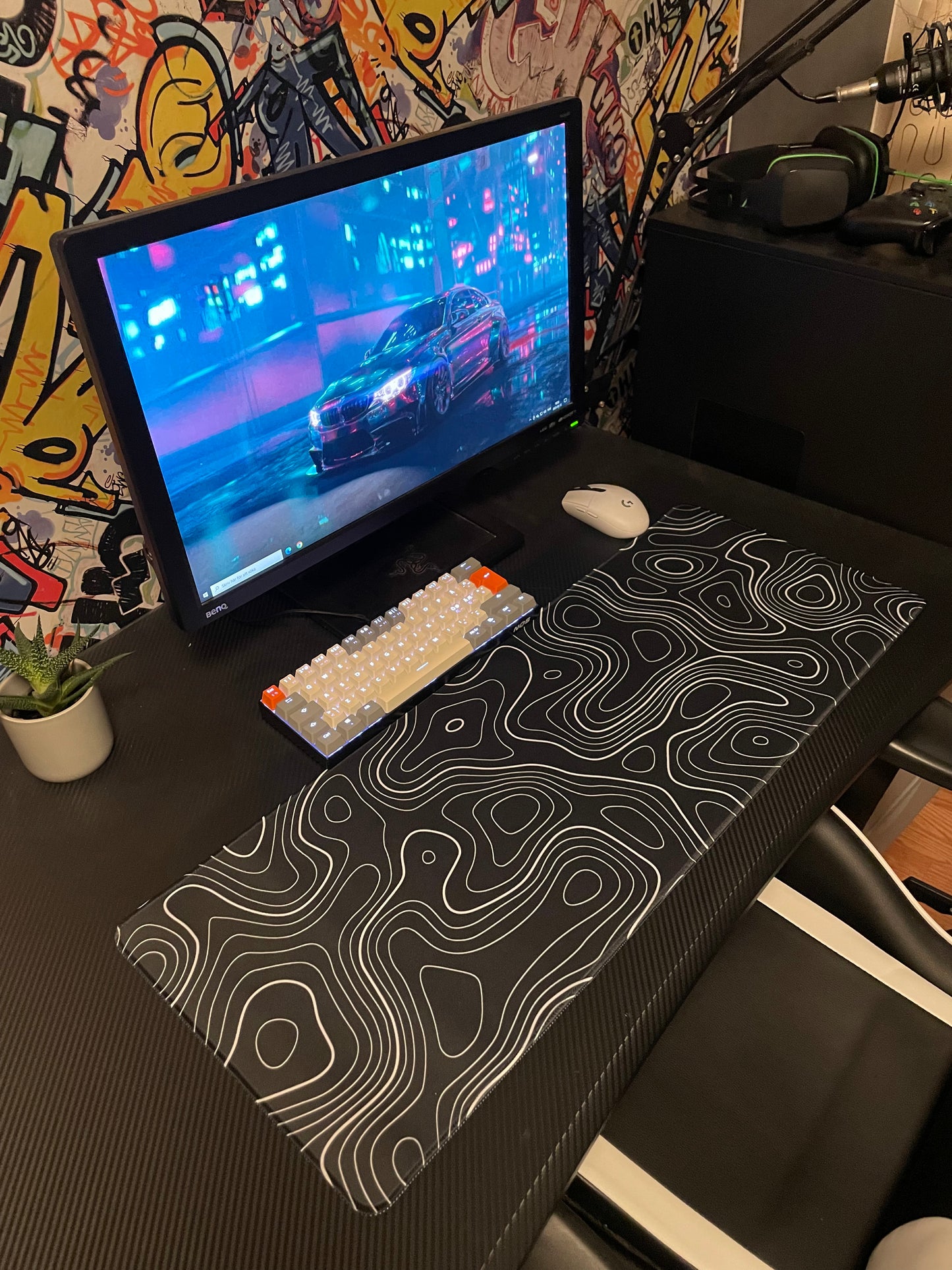 Mousepad Topo Black