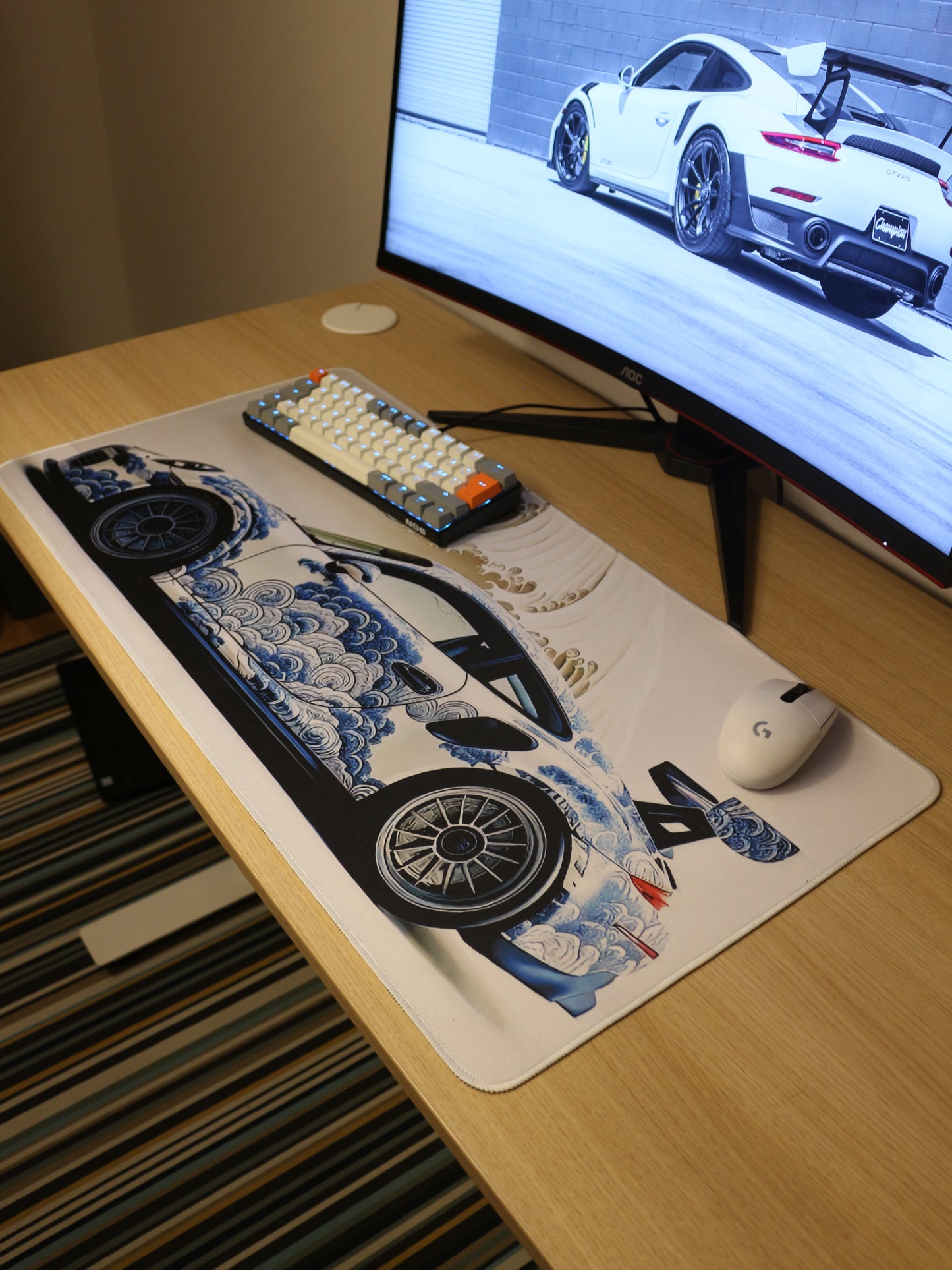 Mousepad Sports Car